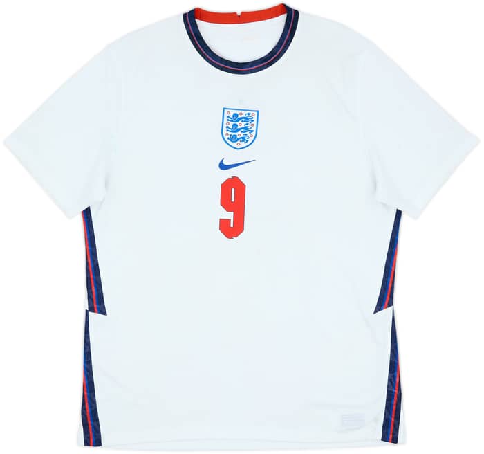 2020-22 England Home Shirt Kane #9 - 6/10 - (L)