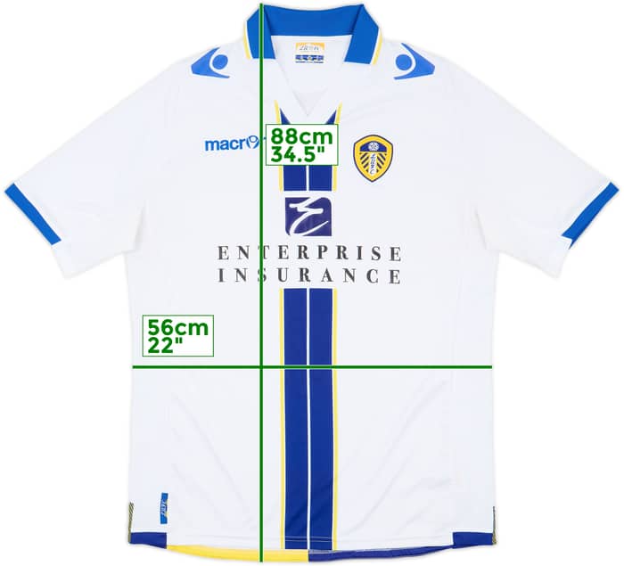 2013-14 Leeds United Home Shirt - 8/10 - (XL)