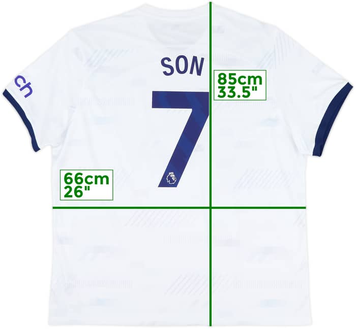 2023-24 Tottenham Home Shirt Son #7 - 8/10 - (3XL)