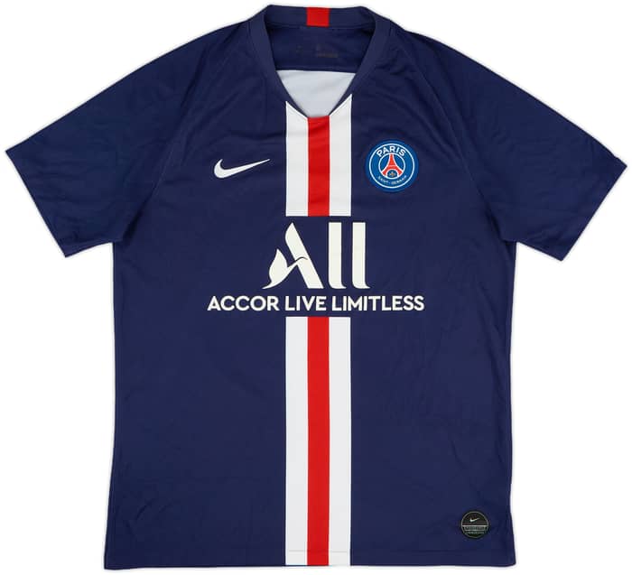 2019-20 Paris Saint-Germain Home Shirt Neymar Jr #10 - 7/10 - (L)