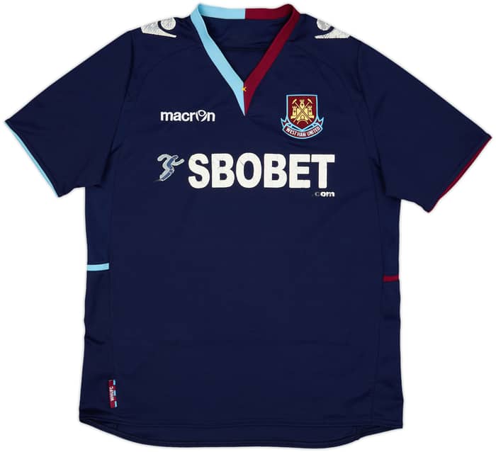 2012-13 West Ham Away Shirt - 4/10 - (L)