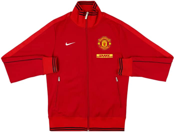 2013-14 Manchester United Nike Track Jacket - 9/10 - (S)