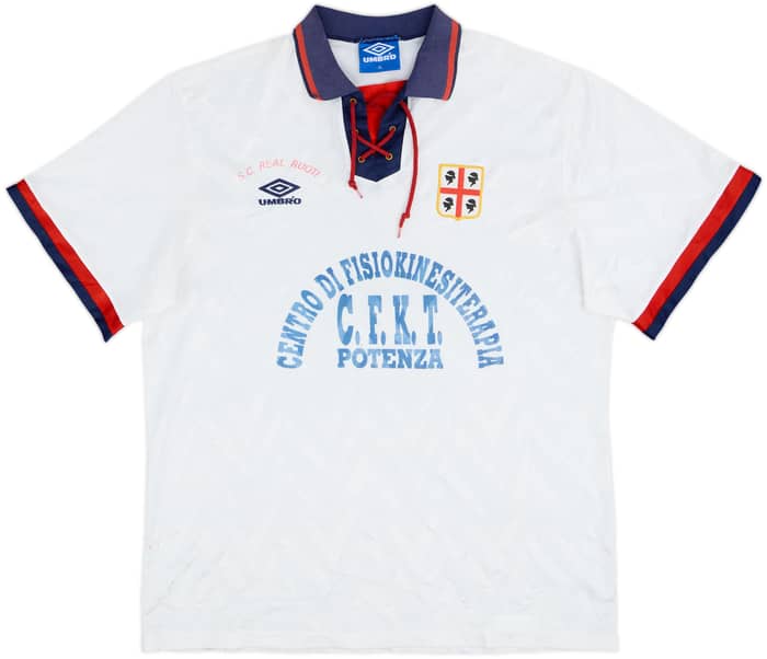 1992-93 Cagliari Away Shirt #2 - 6/10 - (XL)