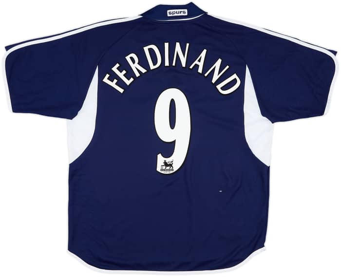 2000-01 Tottenham Away Shirt Ferdinand #9 - 9/10 - (L)