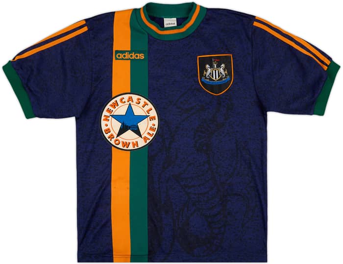 1997-98 Newcastle Away Shirt Shearer #9 - 8/10 - (S)