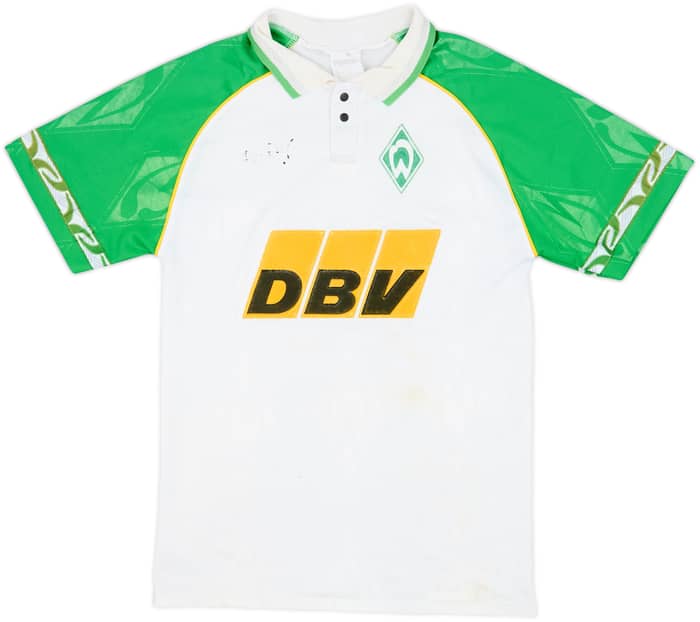 1995-96 Werder Bremen Home Shirt - 4/10 - (XS)