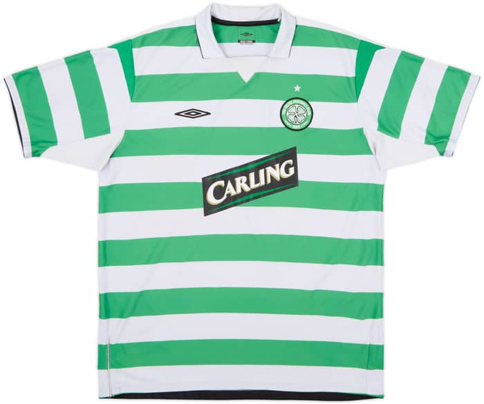 2004-05 Celtic Home Shirt Juninho #7 - 6/10 - (XXL)