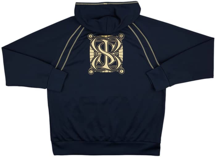 2009-10 Real Madrid adidas Hooded Sweat Top - 9/10 - (XXL)