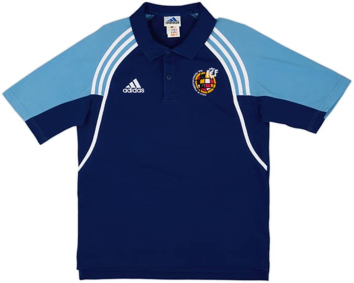 2000-02 Spain adidas Polo Shirt - 8/10 - (S)