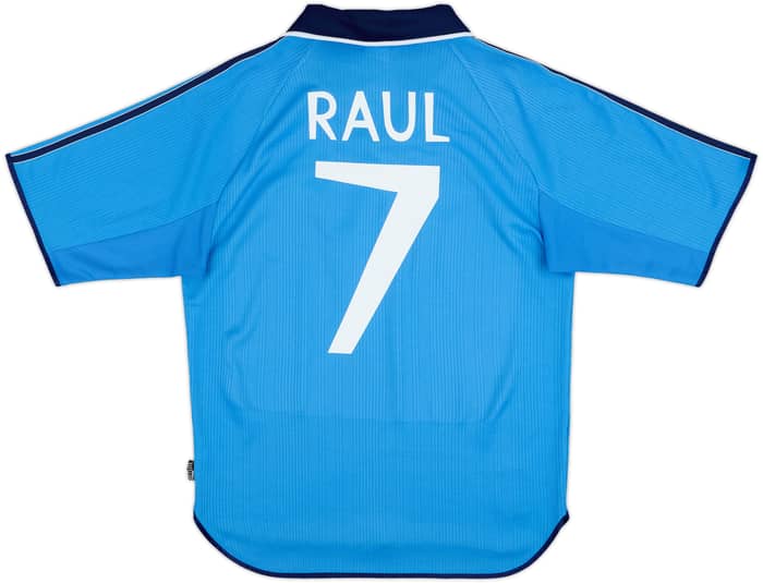 1999-00 Real Madrid Third Shirt Raul #7 - 9/10 - (XL)
