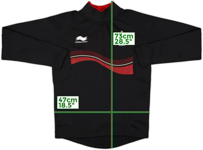 2010-11 Nice Signed Burrda Sweat Top - 6/10 - (XS)