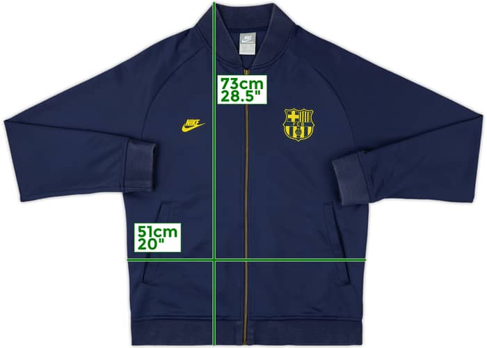 2009-10 Barcelona Nike Track Jacket - 9/10 - (M)