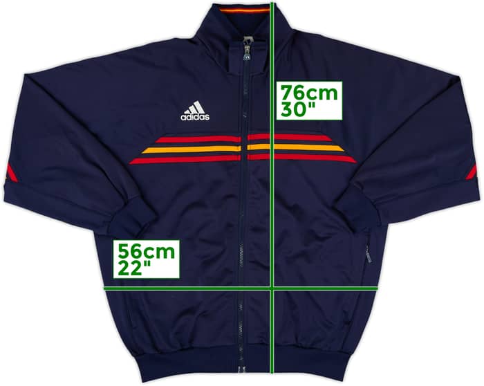1998-00 Spain adidas Track Jacket - 8/10 - (M)