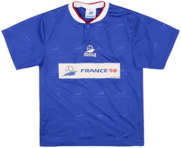 1998 France 98 Coupe du Monde Shirt - 9/10 - (L.Boys)