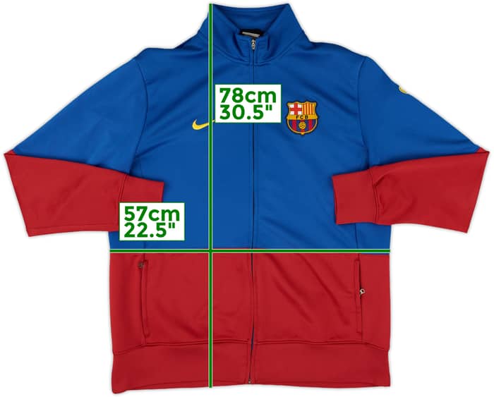 2009-10 Barcelona Nike Track Jacket - 8/10 - (XL)