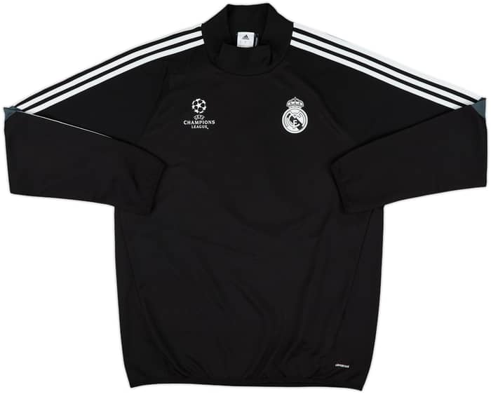 2014-15 Real Madrid CL adidas Sweat Top - 10/10 - (L)