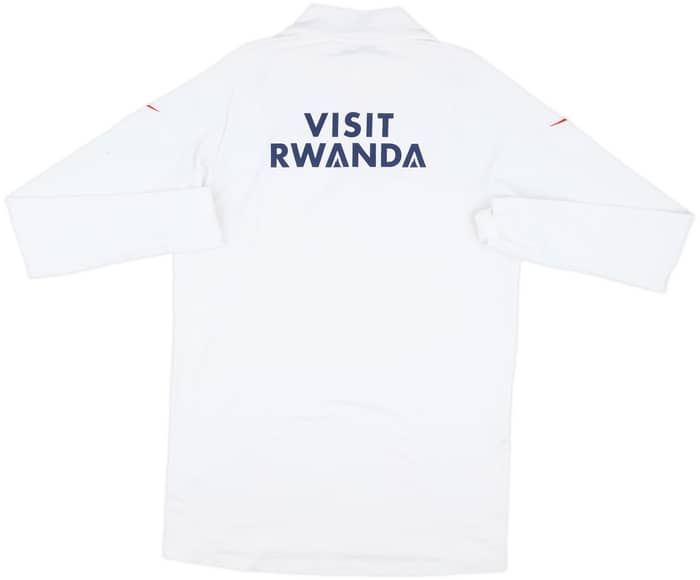 2020-21 Paris Saint-Germain Nike 1/4 Zip Sweat Top - 7/10 - (M)