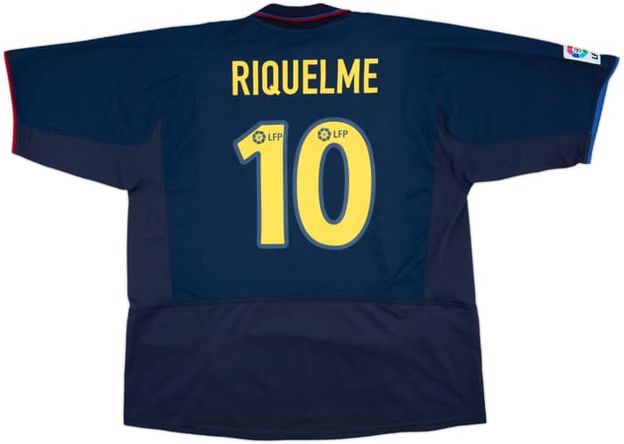 2002-03 Barcelona Away Shirt Riquelme #10 - 9/10 - (XXL)
