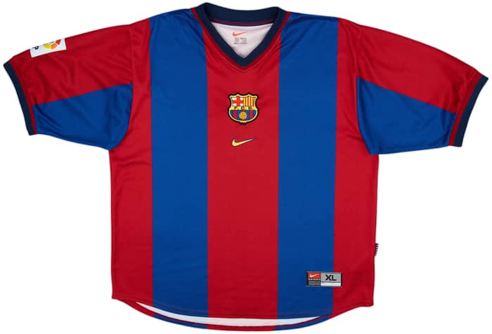 1998-00 Barcelona Home Shirt - 5/10 - (XL)