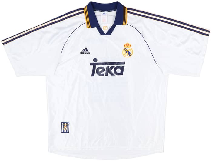 1998-00 Real Madrid 'Final Copa De Europa' Home Shirt - 9/10 - (XL)