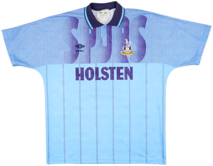 1991-94 Tottenham Third Shirt Sheringham #10 - 8/10 - (XXL)