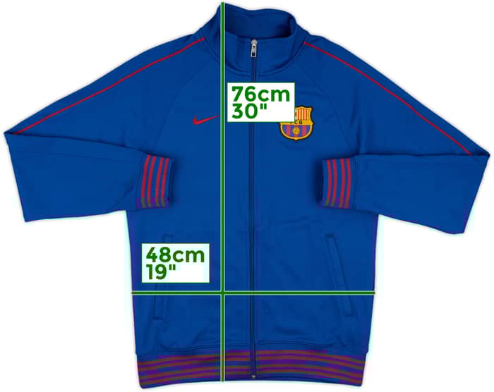 2011-12 Barcelona Nike Track Jacket - 10/10 - (S)