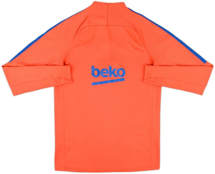 2016-17 Barcelona Nike 1/4 Zip Sweat Top - 6/10 - (S)