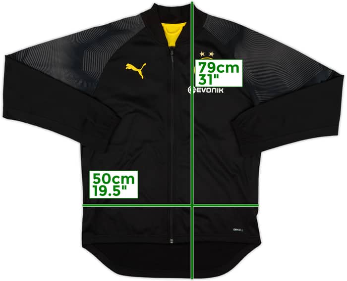 2018-19 Borussia Dortmund Puma Stadium Jacket - 10/10 - (S)