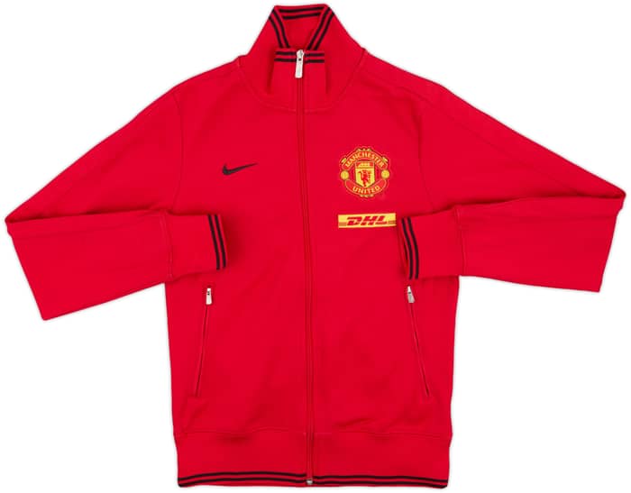2013-14 Manchester United Nike Track Jacket - 8/10 - (S)