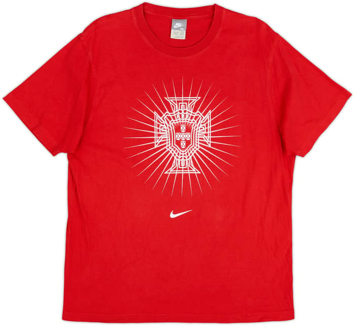 2008-09 Portugal Nike Cotton Tee - 5/10 - (XL)