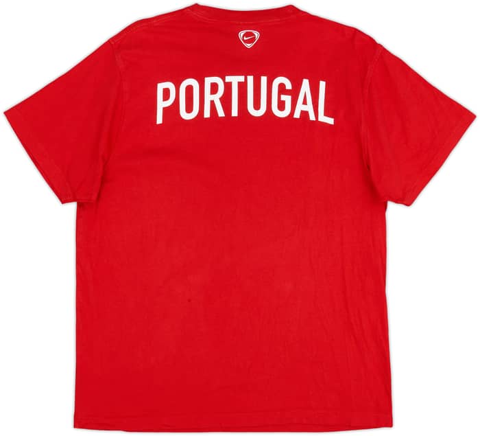 2008-09 Portugal Nike Cotton Tee - 5/10 - (XL)