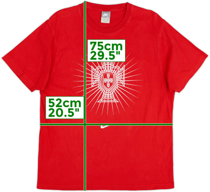 2008-09 Portugal Nike Cotton Tee - 5/10 - (XL)