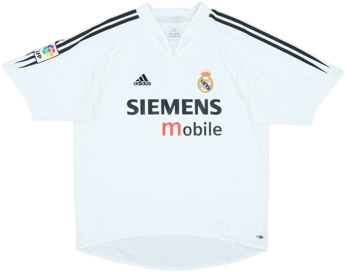 2004-05 Real Madrid Home Shirt Beckham #23 - 8/10 - (L)