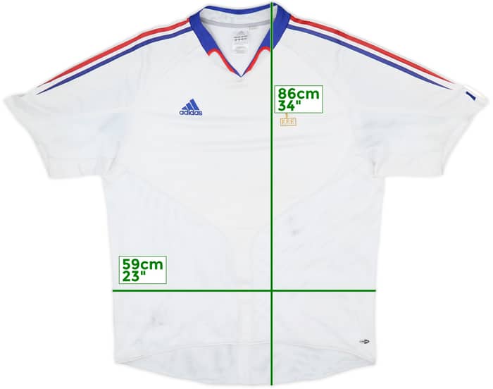 2004-06 France Away Shirt - 4/10 - (XXL)