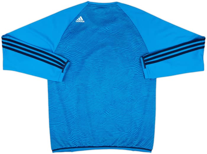 2015-16 Real Madrid CL adidas Sweat Top - 9/10 - (M)