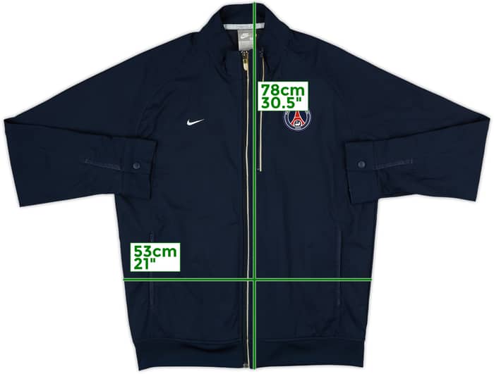 2007-08 Paris Saint-Germain Nike Track Jacket - 8/10 - (M)