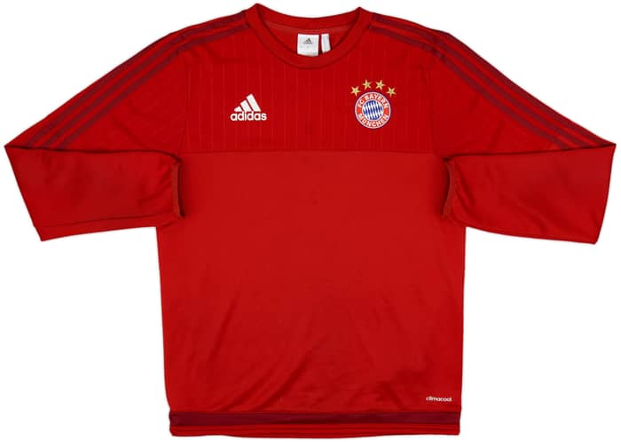 2015-16 Bayern Munich adidas Sweat Top - 7/10 - (S)