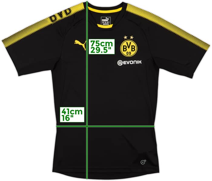 2017-18 Borussia Dortmund Puma Training Shirt - 9/10 - (S)