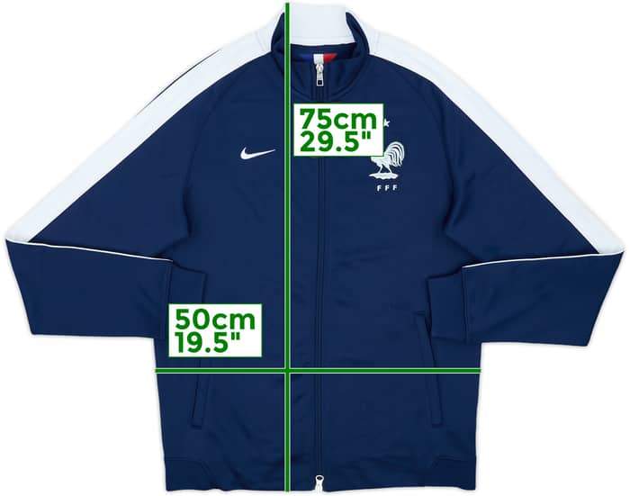 2015-16 France Nike Track Jacket (M)