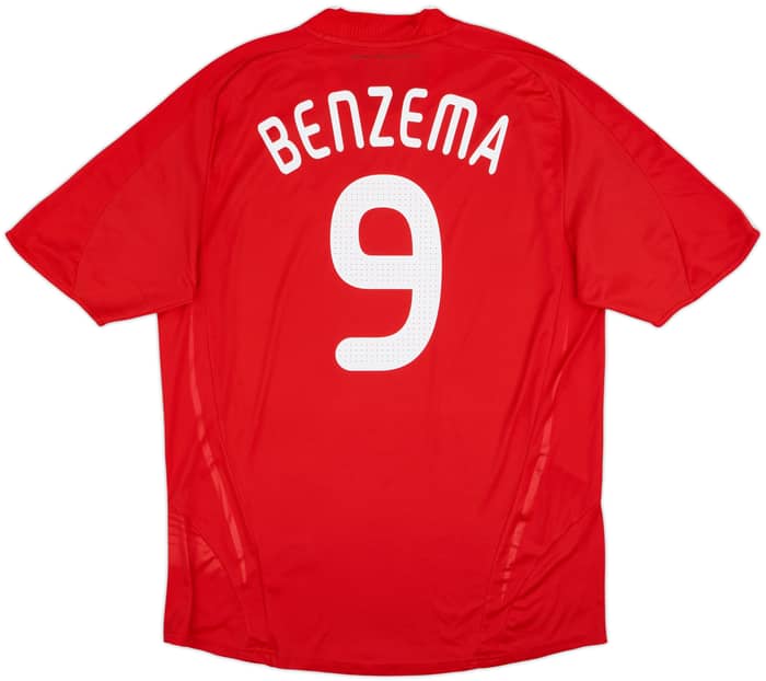 2007-08 France Away Shirt Benzema #9 - 6/10 - (XL)