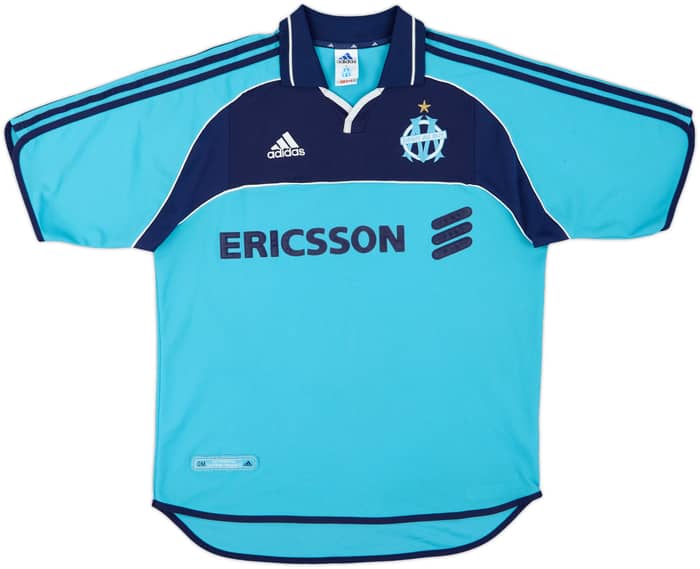 2000-01 Olympique Marseille Away Shirt Weah #29 - 9/10 - (M)