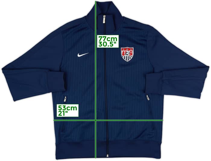 2012-13 USA Nike N98 Track Jacket - 10/10 - (L)