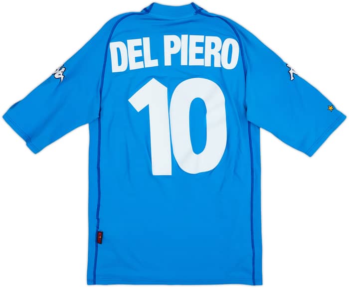 2000-01 Italy Home Shirt Del Piero #10 - 8/10 - (S)