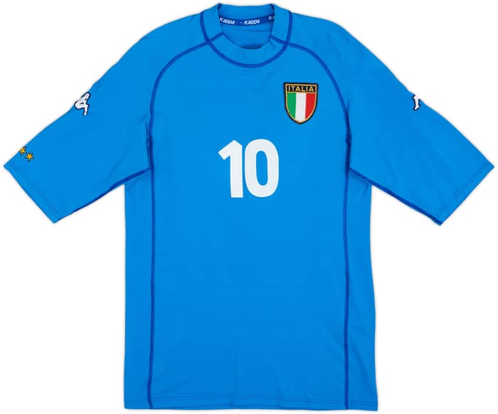 2000-01 Italy Home Shirt Del Piero #10 - 8/10 - (S)