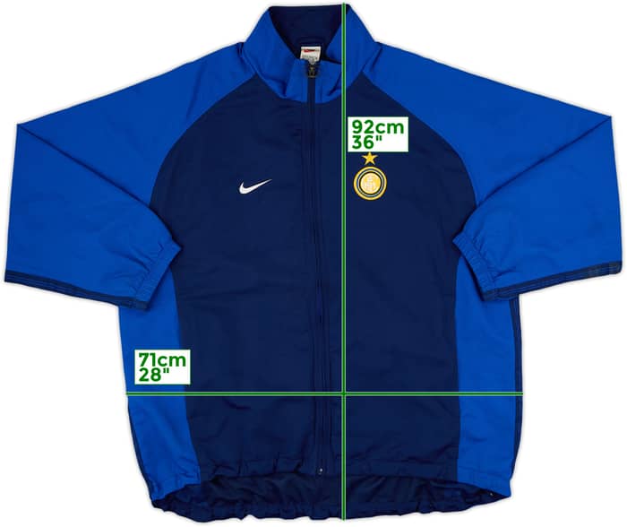 1998-99 Inter Milan Nike Track Jacket - 8/10 - (XL)