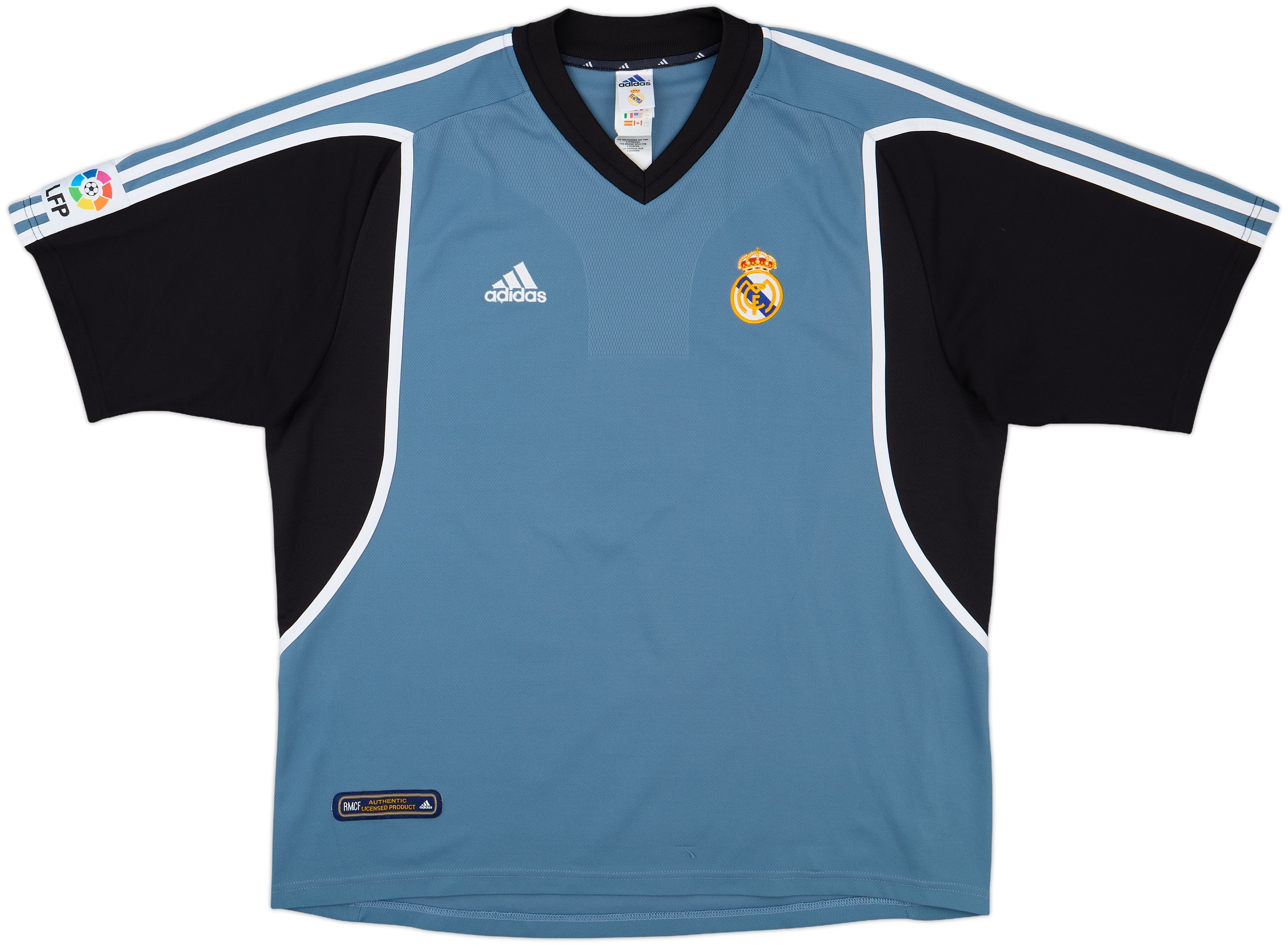 2001 Real Madrid Third Shirt Zidane #5 - 9/10 - (XL)