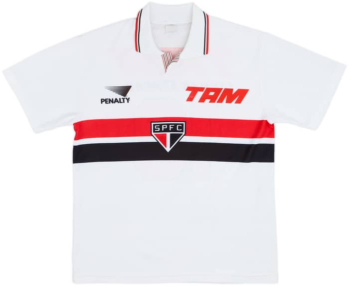 1992 Sao Paulo Home Shirt #10 - 8/10 - (L)