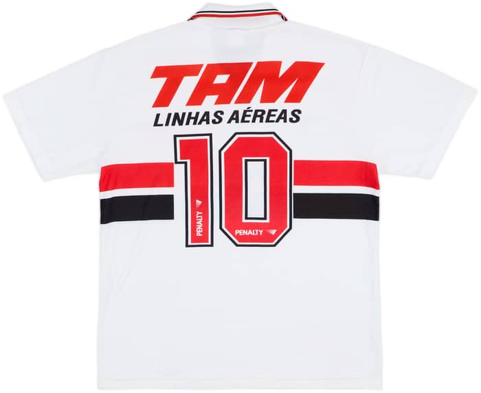 1992 Sao Paulo Home Shirt #10 - 8/10 - (L)