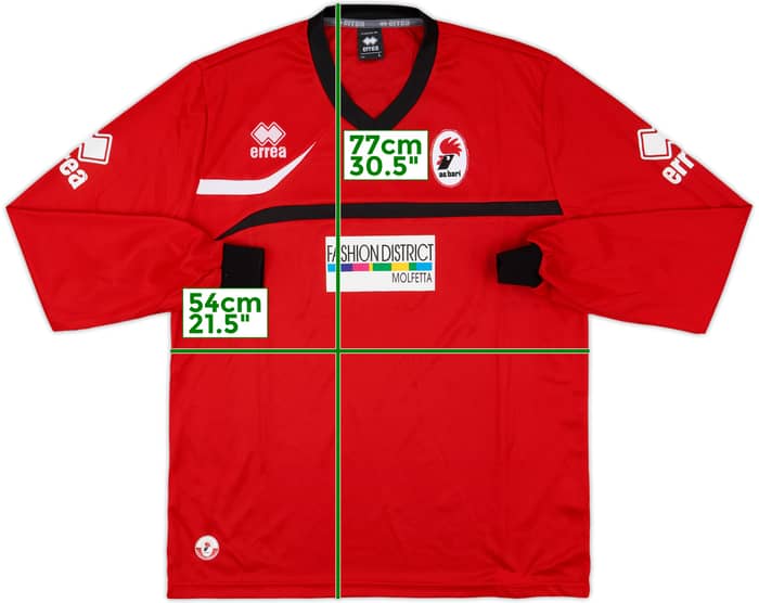 2012-14 Bari Errea Training L/S Shirt - 8/10 - (L)