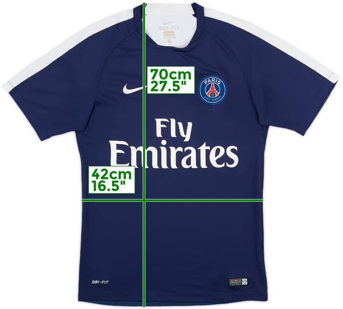 2015-16 Paris Saint-Germain Nike Training Shirt - 10/10 - (S)